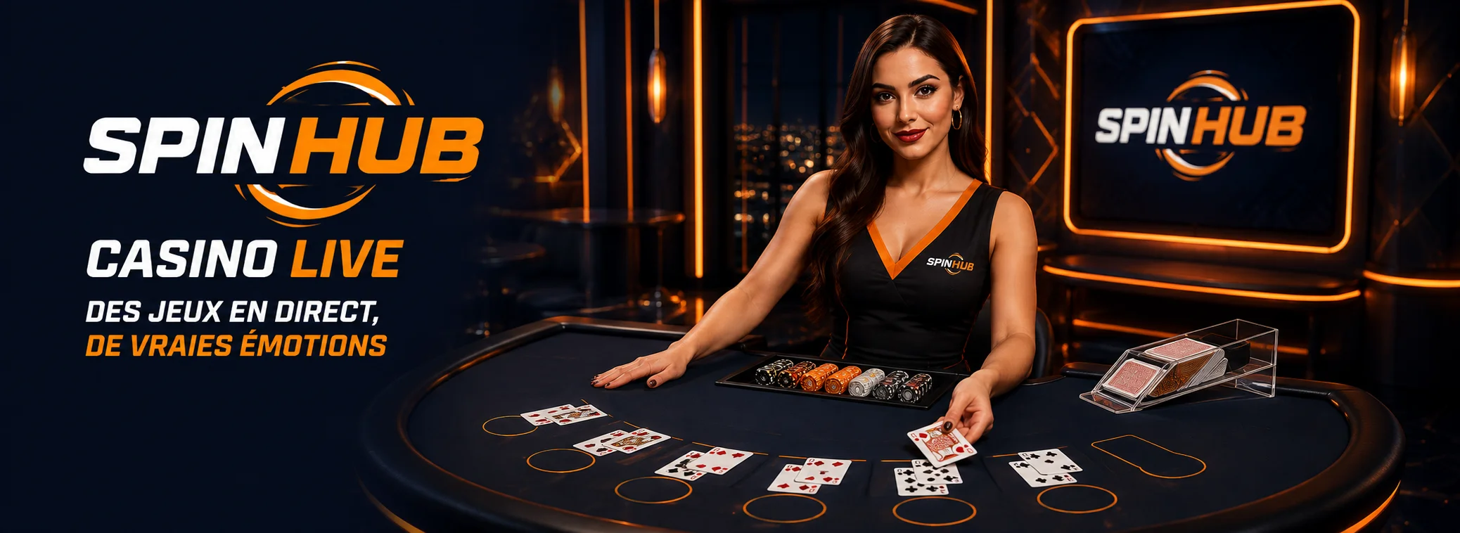 Casino en direct : plus de 570 tables